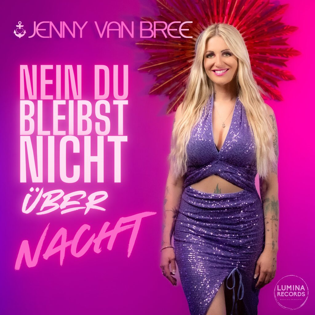 Cover - Jenny van Bree - Nein du bleibst nicht über Nacht